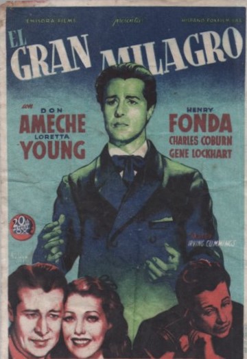 PROGRAMA DE CINE: EL GRAN MILAGRO