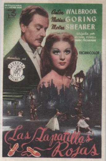 PROGRAMA DE CINE: LAS ZAPATILLAS ROJAS