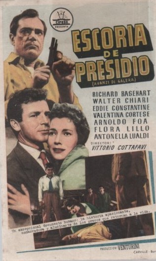 PROGRAMA DE CINE: ESCORIA DE PRESIDIO