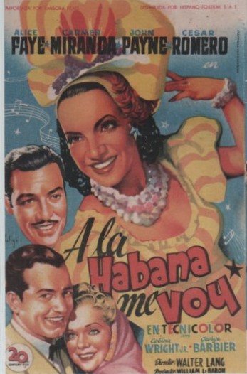 PROGRAMA DE CINE: A LA HABANA ME VOY