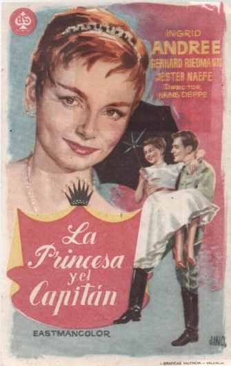PROGRAMA DE CINE: LA PRINCESA Y EL CAPITAN