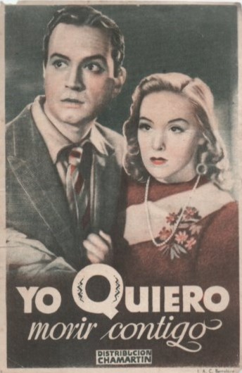 PROGRAMA DE CINE: YO QUIERO MORIR CONTIGO