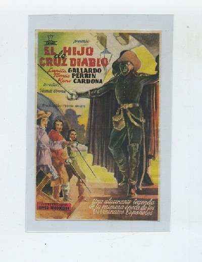 PROGRAMA DE CINE: EL HIJO DE CRUZ DIABLO