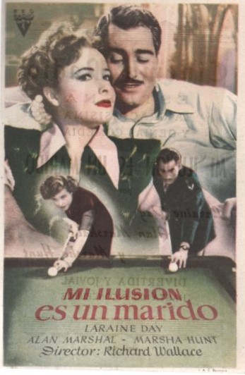 PROGRAMA DE CINE: MI ILUSION ES UN MARIDO
