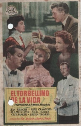 PROGRAMA DE CINE: EL TORBELLINO DE LA VIDA