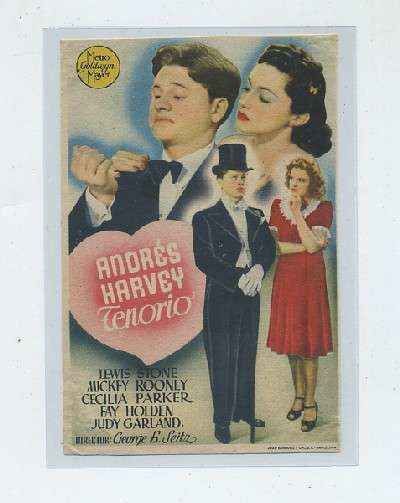 PROGRAMA DE CINE: ANDRES HARVEY TENORIO