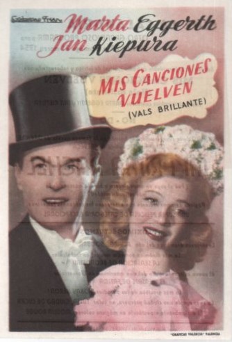 PROGRAMA DE CINE: MIS CANCIONES VUELVEN