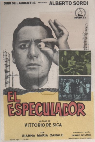 PROGRAMA DE CINE: EL ESPECULADOR