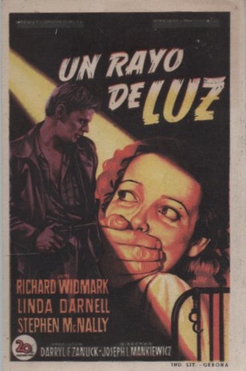 PROGRAMA DE CINE: UN RAYO DE LUZ