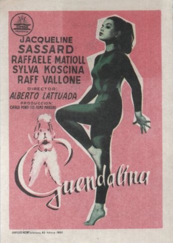 PROGRAMA DE CINE: GUENDALINA