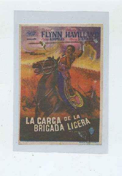 PROGRAMA DE CINE: LA CARGA DE LA BRIGADA LIGERA