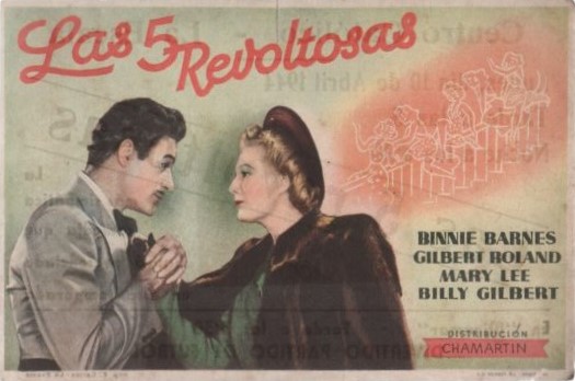 PROGRAMA DE CINE: LAS 5 REVOLTOSAS