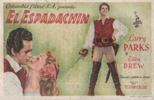 PROGRAMA DE CINE: EL ESPADACHIN