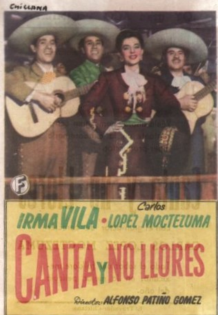 PROGRAMA DE CINE: CANTA Y NO LLORES