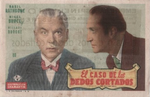 PROGRAMA DE CINE: EL CASO DE LOS DEDOS CORTADOS
