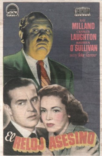 PROGRAMA DE CINE: EL RELOJ ASESINO