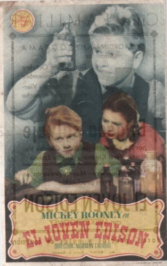 PROGRAMA DE CINE: EL JOVEN EDISON