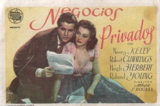 PROGRAMA DE CINE: NEGOCIOS PRIVADOS