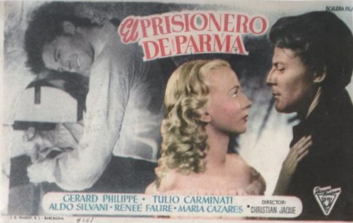 PROGRAMA DE CINE: EL PRISIONERO DE PARMA