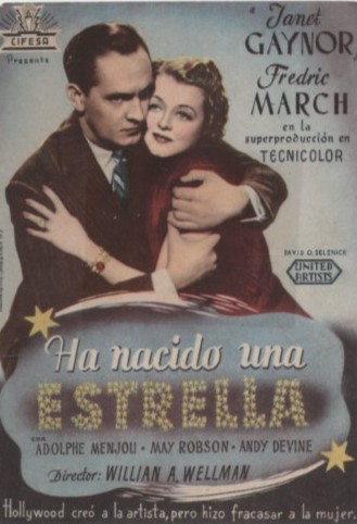 PROGRAMA DE CINE: HA NACIDO UNA ESTRELLA
