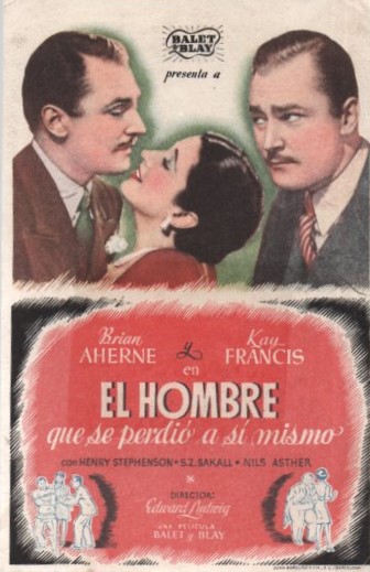 PROGRAMA DE CINE: EL HOMBRE QUE SE PERDIO A SÍ MISMO