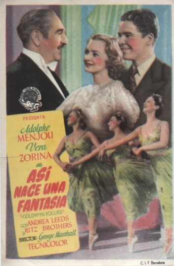 PROGRAMA DE CINE: ASÍ NACE UNA FANTASIA