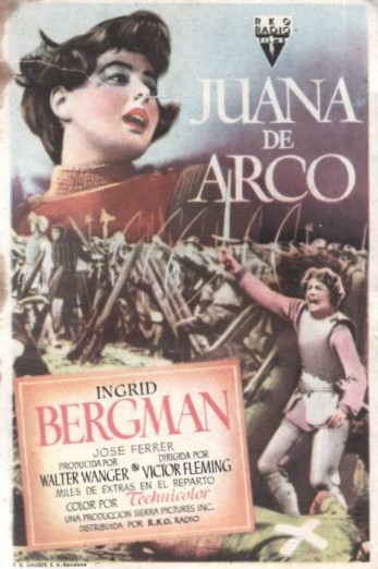 PROGRAMA DE CINE: JUANA DE ARCO