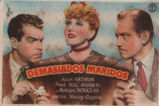 PROGRAMA DE CINE: DEMASIADOS MARIDOS