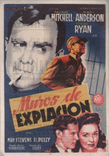 PROGRAMA DE CINE: MUROS DE EXPIACION