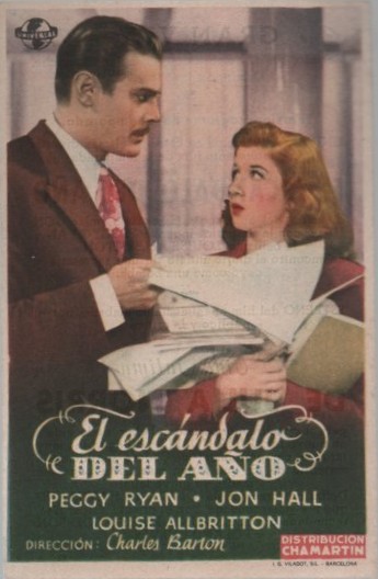 PROGRAMA DE CINE: EL ESCÁNDALO DEL AÑO