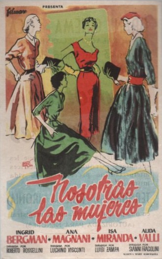 PROGRAMA DE CINE: NOSOTRAS LAS MUJERES
