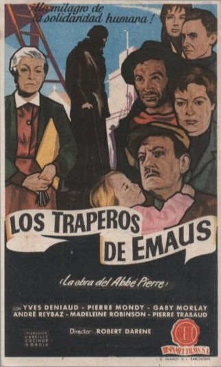 PROGRAMA DE CINE: LOS TRAPEROS DE EMAUS