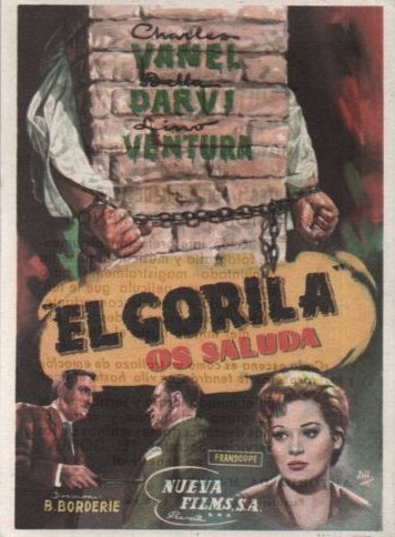 PROGRAMA DE CINE: EL GORILA OS SALUDA