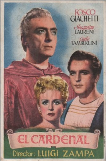 PROGRAMA DE CINE: EL CARDENAL
