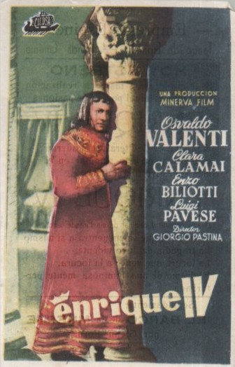 PROGRAMA DE CINE: ENRIQUE V