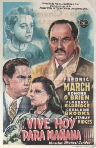 PROGRAMA DE CINE: VIVE HOY PARA MAÑANA