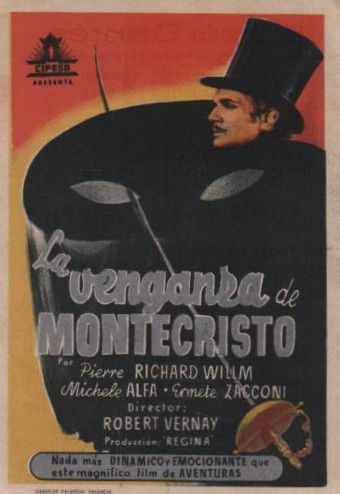 PROGRAMA DE CINE: LA VENGANZA DE MONTECRISTO