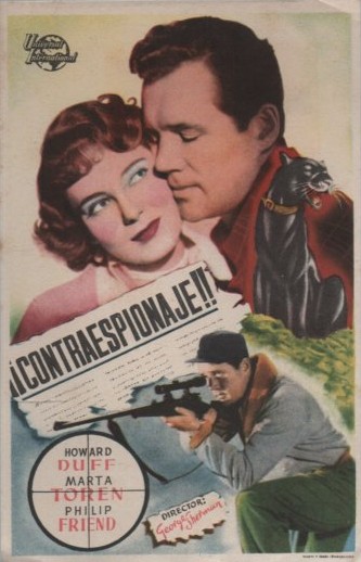 PROGRAMA DE CINE: ¡¡CONTRAESPIONAJE!!