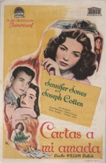 PROGRAMA DE CINE: CARTAS A MI AMADA
