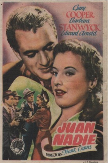 PROGRAMA DE CINE: JUAN NADIE