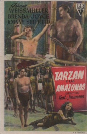 PROGRAMA DE CINE: TARZAN Y LAS AMAZONAS