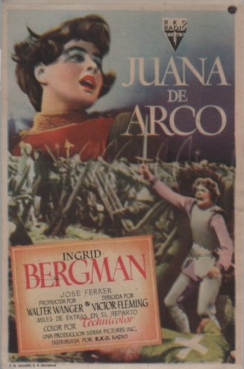 PROGRAMA DE CINE: JUANA DE ARCO