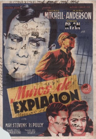 PROGRAMA DE CINE: MUROS DE EXPIACIÓN
