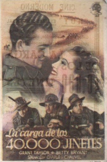PROGRAMA DE CINE: LA CARGA DE LOS 40.000 JINETES