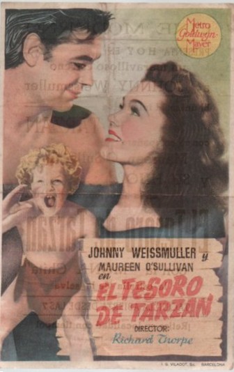 PROGRAMA DE CINE: EL TESORO DE TARZAN