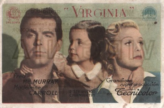 PROGRAMA DE CINE: VIRGINIA