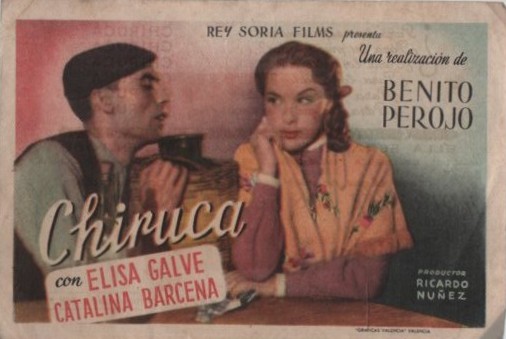 PROGRAMA DE CINE: CHIRUCA