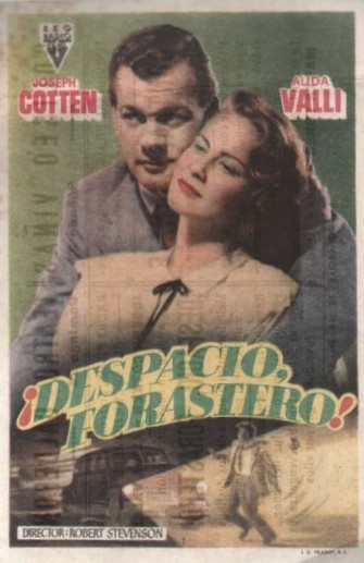 PROGRAMA DE CINE: ¡DESPACIO FORASTERO!
