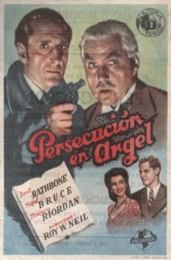 PROGRAMA DE CINE: PERSECUCIÓN EN ARGEL