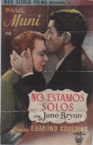 PROGRAMA DE CINE: NO ESTAMOS SOLOS